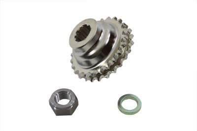 24" Tooth Engine Sprocket with Spline 0 /  Custom application with offset0 /  Custom application with offset