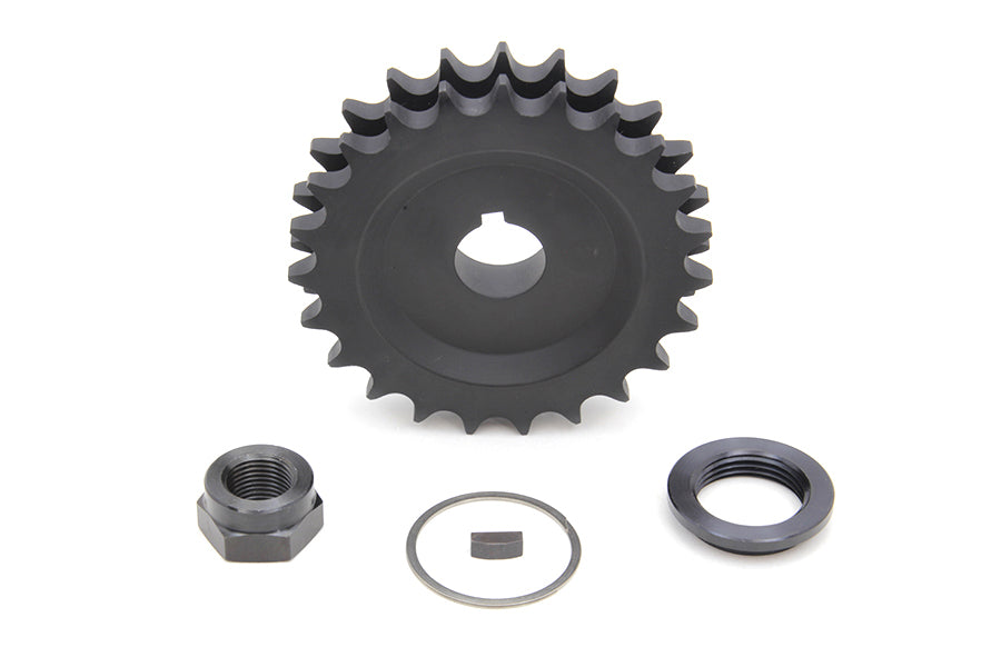 Tapered Engine Sprocket Kit 23 Tooth Parkerized 1936 / 1952 EL 1941 / 1954 FL