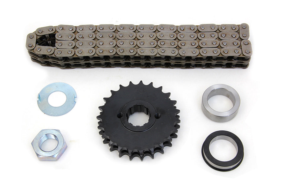 23" Tooth Sprocket and Chain Kit 1955 / 1969 FL
