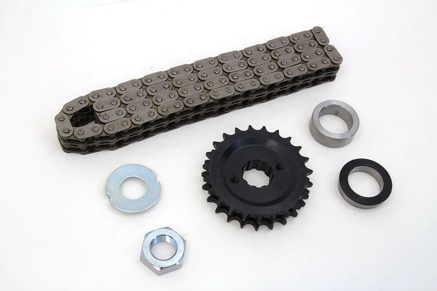23" Tooth Sprocket and Chain Kit 1955 / 1969 FL