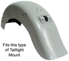 Load image into Gallery viewer, Taillight Mount Tombstone Kit To Adapt To FL Style Rear Fender With 73 / 98 Taillight Mount Cp