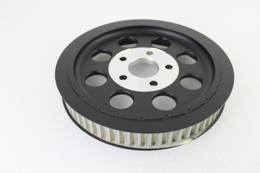 Black Rear Belt Pulley 61 Tooth 1979 / 1984 FL 4-speed1979 / 1984 FX 4-speed1986 / 1999 FXST 1986 / 1999 FLST