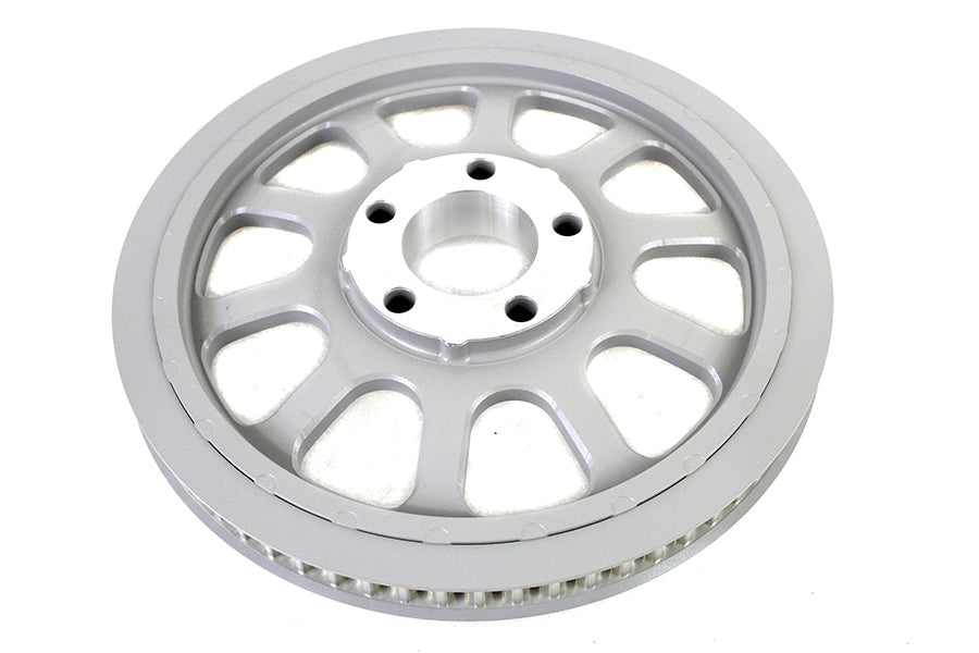 Silver Rear Belt Pulley 66 Tooth 2007 / 2011 FLST 2007 / 2011 FXST