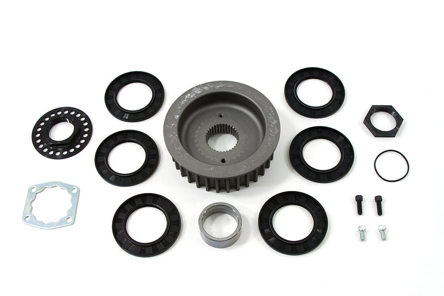 Front Drive Pulley Kit 32 Tooth 1984 / 1993 FXST 5-speed1986 / 1993 FLST 5-speed1984 / 1993 FLT 5-speed1984 / 1993 FXR 5-speed1991 / 1993 FXD 5-speed