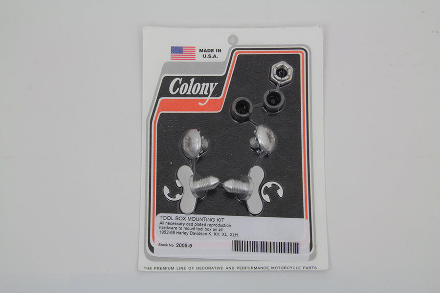 Tool Box Mounting Kit Cadmium 1952 / 1956 K