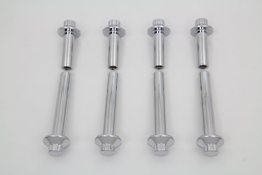 Cylinder Head Bolt Set Chrome 1985 / 1991 FXST 1986 / 1992 XL 1986 / 1991 FLST 1985 / 1991 FLT 1985 / 1991 FXR