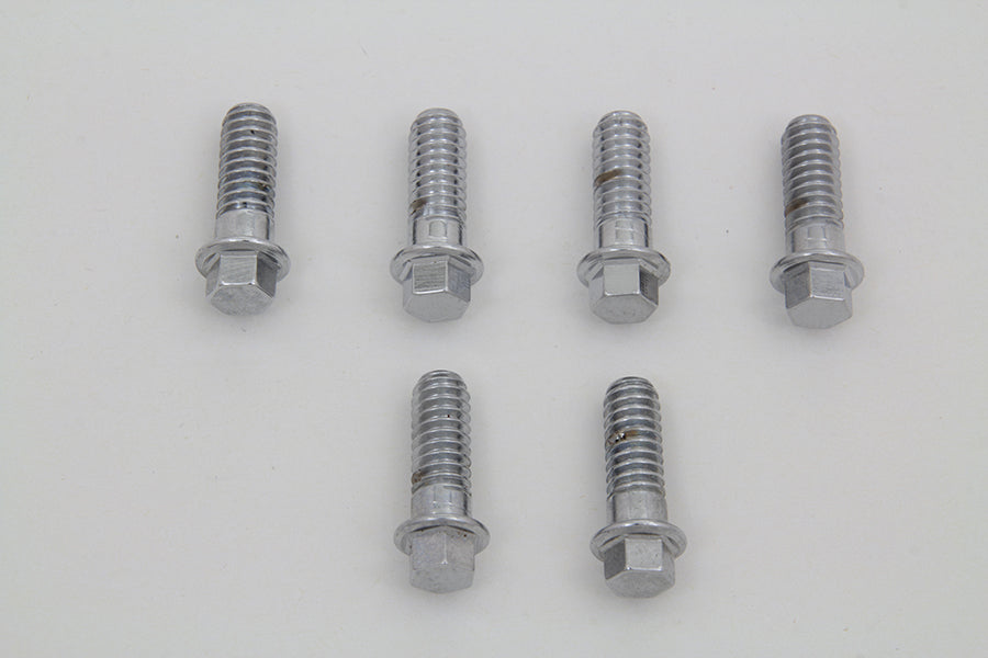 D-Ring Chrome Rocker Arm Cover Screw Set 1948 / 1965 FL