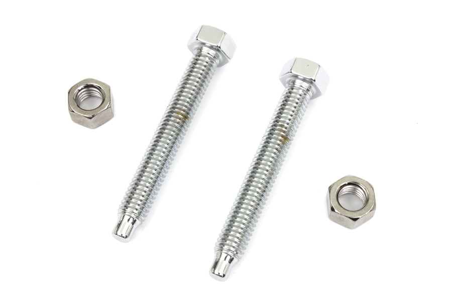 Chrome Rear Axle Adjuster Screw 2000 / 2007 FXST 2000 / 2007 FLST