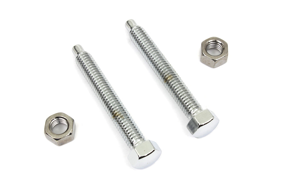 Chrome Rear Axle Adjuster Screw 2000 / 2007 FXST 2000 / 2007 FLST