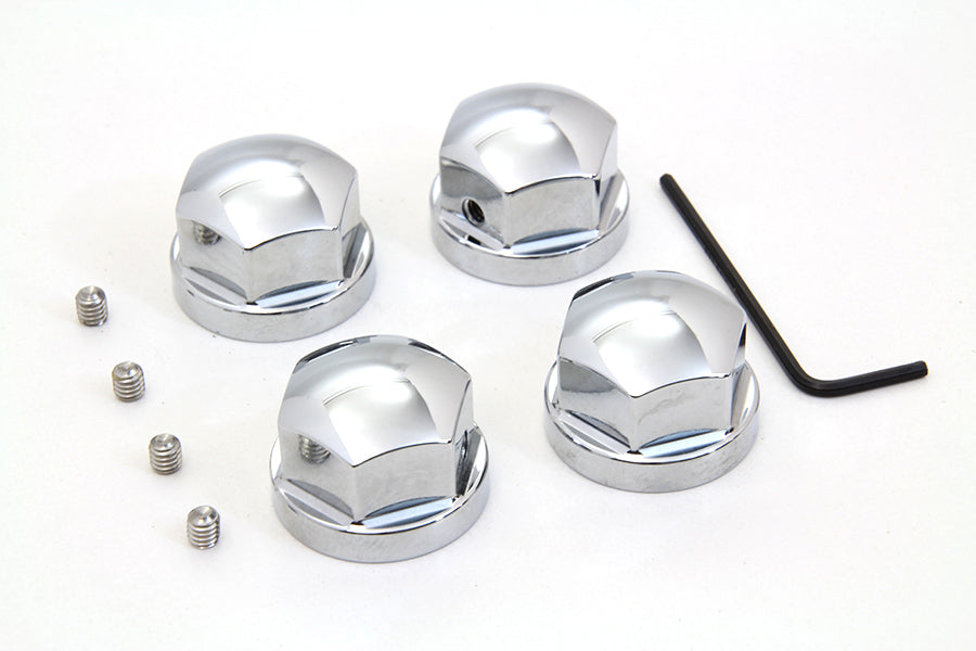 Engine Cylinder Head Bolt Cover Chrome 1999 / 2017 FLST 1985 / UP XL 1999 / 2017 FXST 1999 / 2017 FLT 1986 / 1994 FXR 1999 / 2017 FXD
