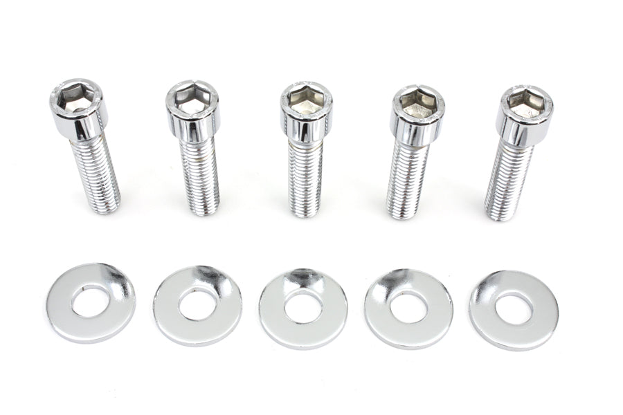 Rear Pulley Bolt and Washer Kit Allen Style 1993 / 1996 FXST cast wheel1997 / 1998 FXD cast wheel1993 / 1996 FLST cast wheel1997 / 1998 FLT cast wheel1997 / 1999 FXST spoke wheel1997 / 1999 FLST spoke wheel1999 / UP FLT spoke wheel