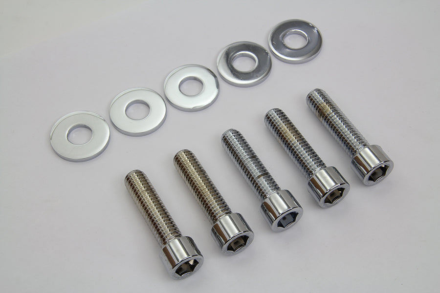 Rear Pulley Bolt and Washer Kit Allen Style 1993 / 1996 FXST cast wheel1997 / 1998 FXD cast wheel1993 / 1996 FLST cast wheel1997 / 1998 FLT cast wheel1997 / 1999 FXST spoke wheel1997 / 1999 FLST spoke wheel1999 / UP FLT spoke wheel