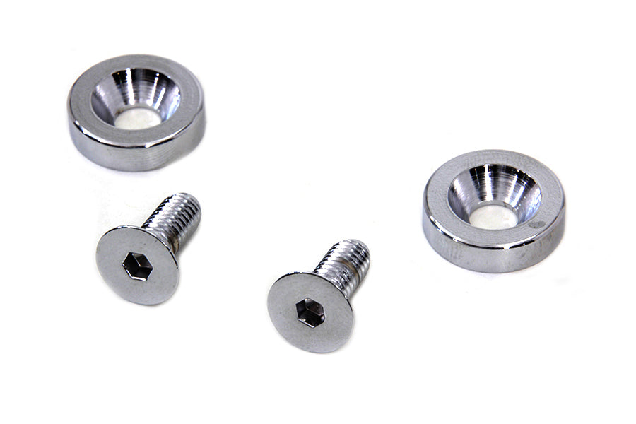 Gas Tank Mount Kit Chrome 1990 / 1999 FXST 1990 / 1999 FLST