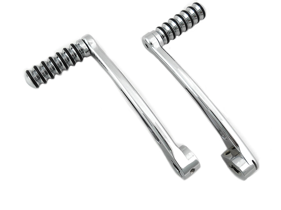 Chrome Heel Toe Shifter Lever Set 1986 / UP FLT