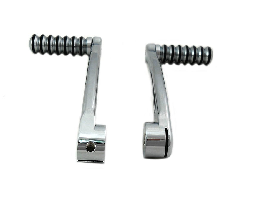 Chrome Heel Toe Shifter Lever Set 1986 / UP FLT