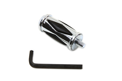 Shifter Footpeg Chrome Diamond Shape 1952 / 1984 FL 1979 / UP FLT 1971 / 1984 FX 1984 / UP FXST 1986 / UP FLST 1982 / 1994 FXR 1982 / 1994 FXR 1991 / 2017 FXD 1957 / UP XL