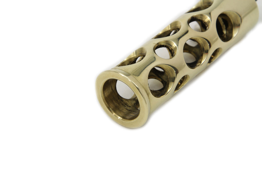 Brass Swiss Cheese Shifter Peg 1952 / 1984 FL 1971 / 1984 FX 1979 / UP FLT 1979 / UP FLT 1984 / 1994 FXR 1984 / 1994 FXR 1984 / UP FXST 1984 / UP FXST 1986 / UP FLST 1991 / 2017 FXD 1952 / UP XL