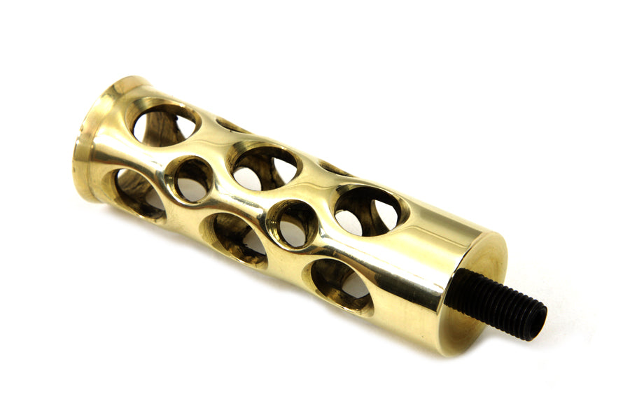 Brass Swiss Cheese Shifter Peg 1952 / 1984 FL 1971 / 1984 FX 1979 / UP FLT 1979 / UP FLT 1984 / 1994 FXR 1984 / 1994 FXR 1984 / UP FXST 1984 / UP FXST 1986 / UP FLST 1991 / 2017 FXD 1952 / UP XL