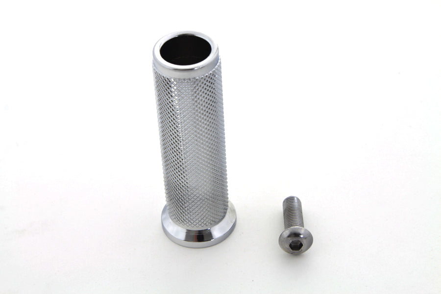 Chrome Flange Knurled Shifter Peg 1952 / 1984 FL 1971 / 1984 FX 1979 / UP FLT 1979 / UP FLT 1984 / 1994 FXR 1984 / 1994 FXR 1984 / UP FXST 1984 / UP FXST 1986 / UP FLST 1991 / 2017 FXD 1952 / UP XL