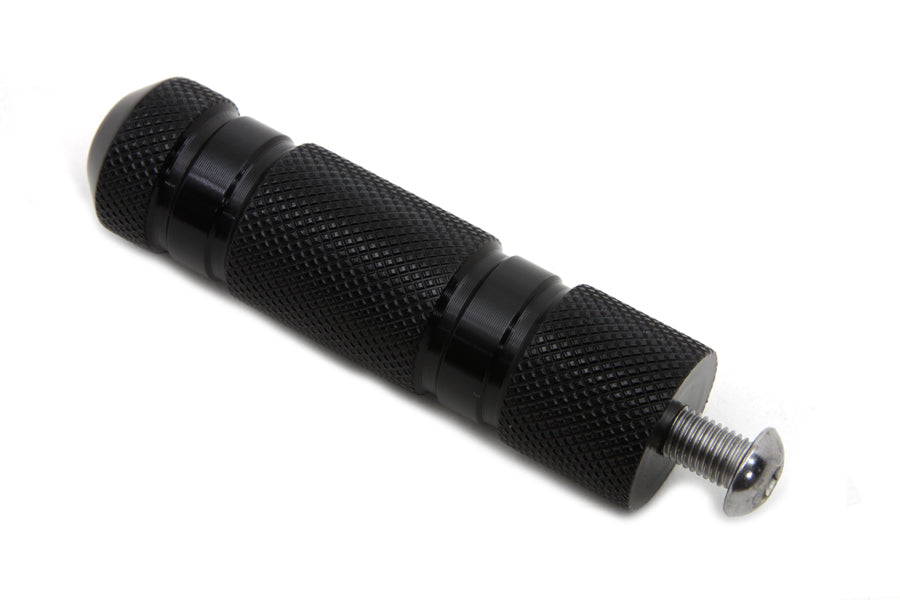 Black Knurled Four Grooved Shifter Peg 1952 / 1984 FL 1971 / 1984 FX 1979 / UP FLT 1979 / UP FLT 1984 / 1994 FXR 1984 / 1994 FXR 1984 / UP FXST 1984 / UP FXST 1986 / UP FLST 1991 / 2017 FXD 1952 / UP XL