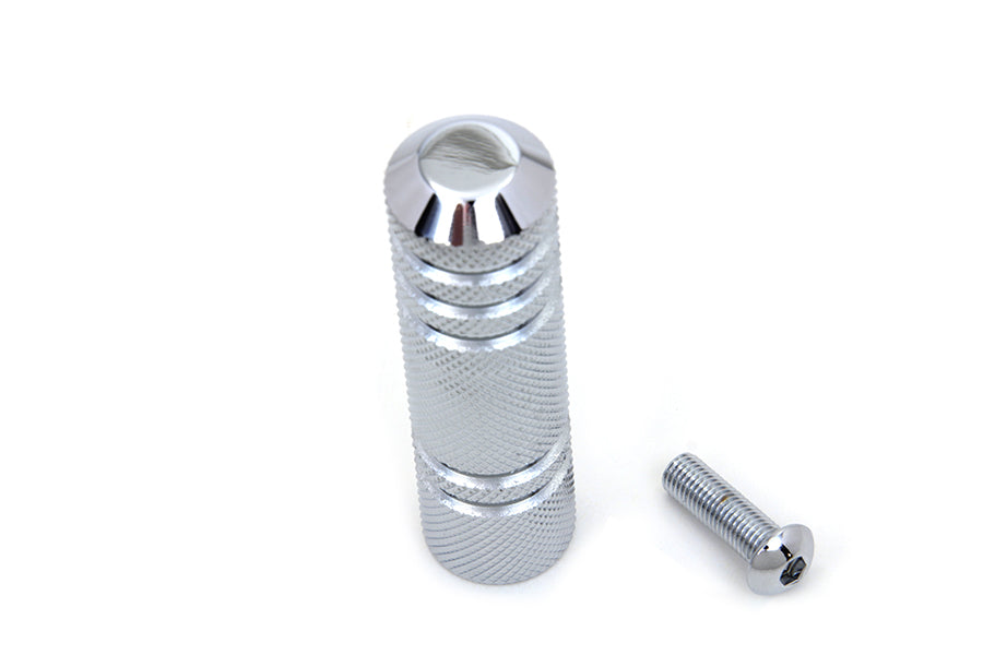 Chrome Knurled Five Grooved Shifter Peg 1952 / 1984 FL 1979 / UP FLT 1979 / UP FLT 1984 / 1994 FXR 1984 / 1994 FXR 1984 / UP FXST 1984 / UP FXST 1986 / UP FLST 1991 / 2017 FXD 1952 / UP XL 1971 / 1984 FX