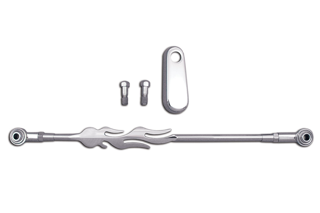 Chrome Flame Style Shifter Rod Kit 2002 / UP VRSC