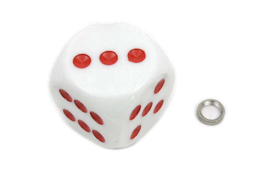 White Dice Style Shifter Knob 1941 / 1984 FL 1936 / 1973 G 1936 / 1952 W