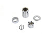 Chrome Rear Axle Nut Kit 2000 / 2001 FLT