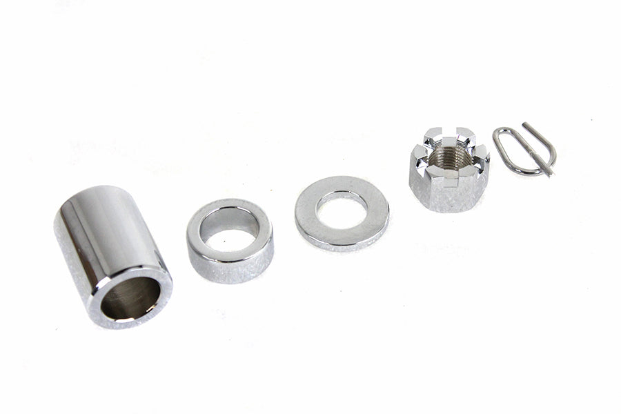 Chrome Rear Axle Nut Kit 2000 / 2001 FLT