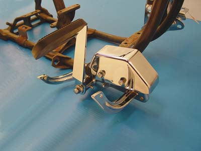 Brake Control Kit with Chrome Master Cylinder 1986 / 1999 FLST