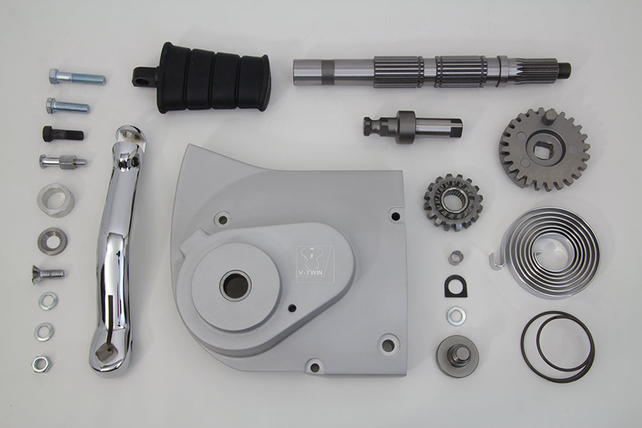 Kick Starter Conversion Kit Alloy Finish 2004 / 2006 XL can only be used with a 28 tooth pulley