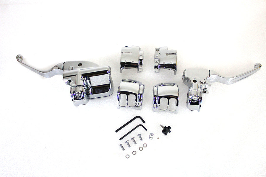 Handlebar Control Kit Chrome 2015 / UP FXSB 2015 / UP FLS 2015 / UP FLST 2015 / UP FXST