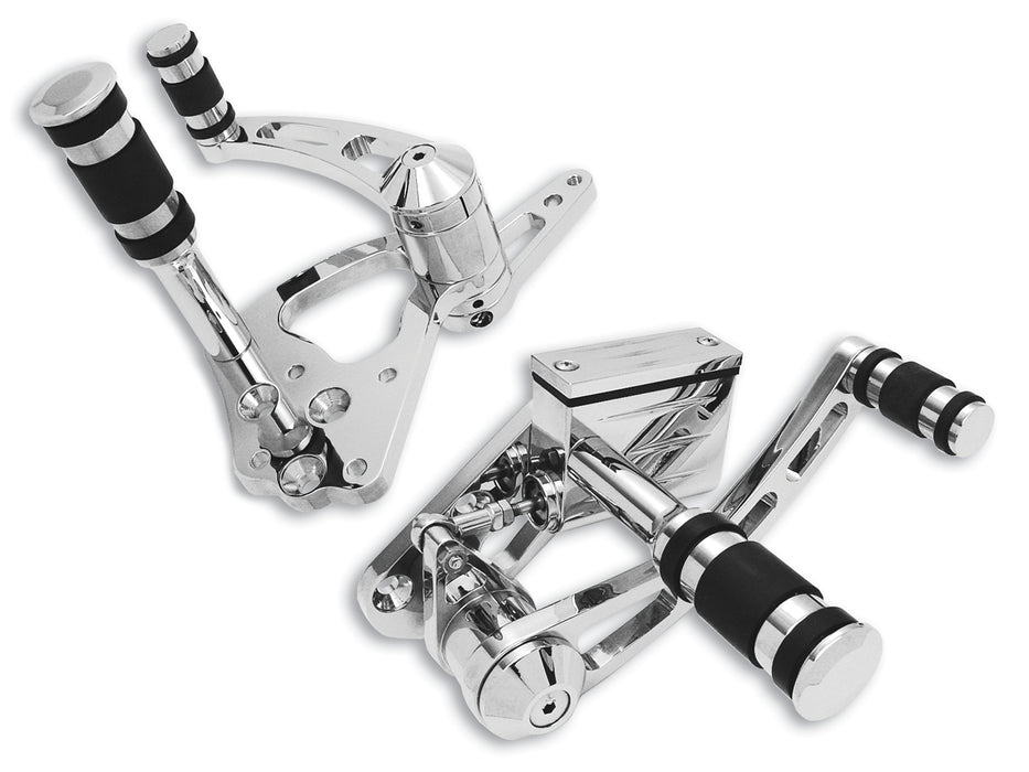 Billet Forward Control Kit Chrome 0 /  Custom application0 /  Custom application