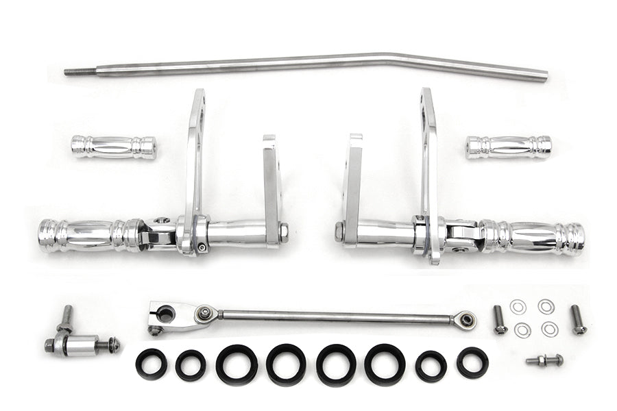 Billet Forward Control Kit Polished 2003 / 2013 FXD 2000 / 2012 FXDL