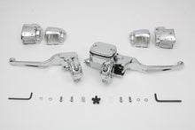 Load image into Gallery viewer, Chrome Handlebar Control Kit 2007 / 2011 FXST 2007 / 2011 FLST 2007 / 2011 FXD 2007 / 2011 FXDWG