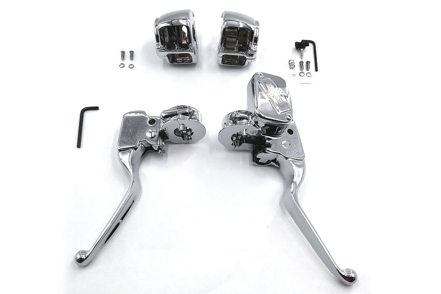 Handlebar Control Kit Chrome 2015 / UP FLST 2015 / UP FXST 2015 / UP FXSB