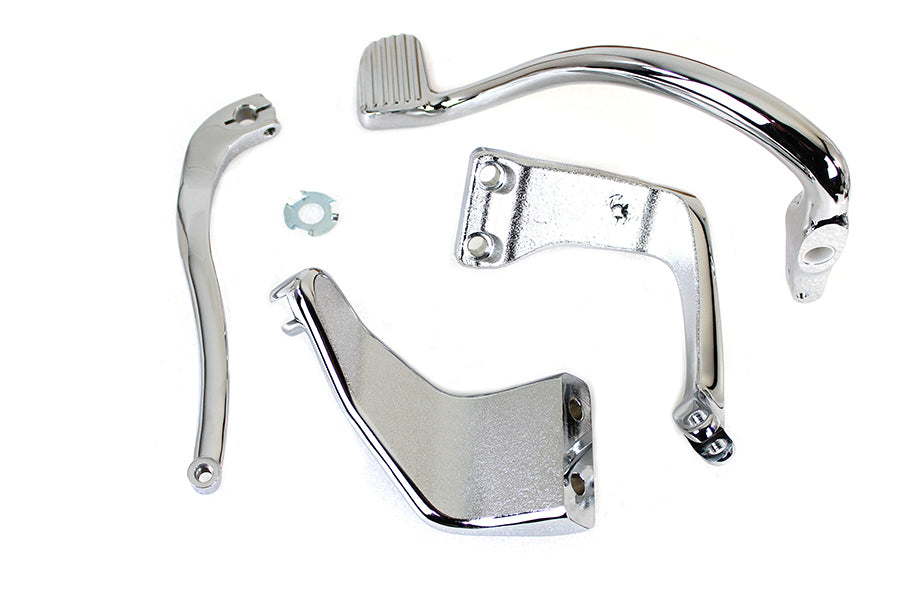 Chrome Further Forward Mid-Control Kit 2006 / 2017 FXD with mid-controls2014 / 2017 FXDL