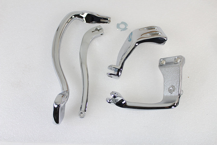 Chrome Further Forward Mid-Control Kit 2006 / 2017 FXD with mid-controls2014 / 2017 FXDL