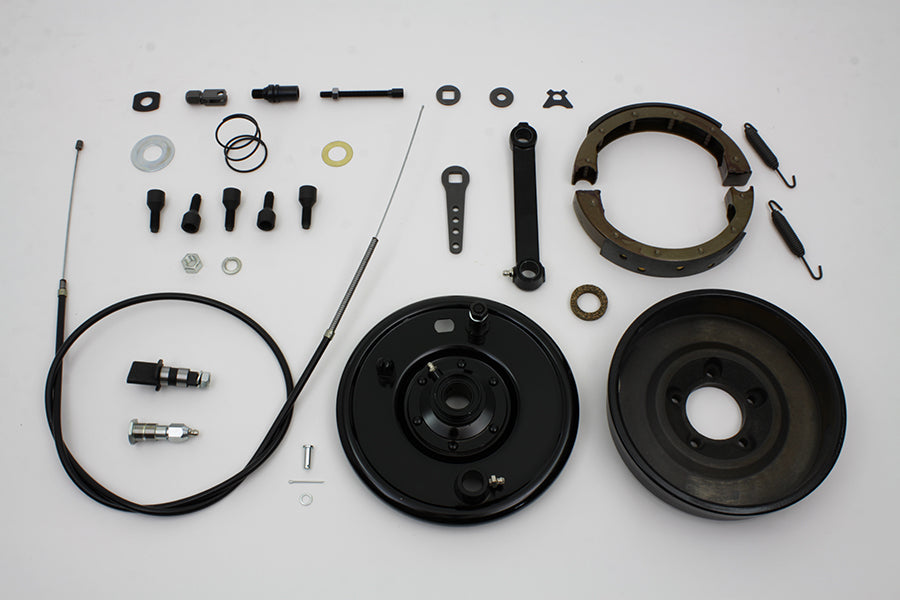 Spring Fork Front Brake Kit Black 1936 / 1948 UL 1936 / 1940 EL 1941 / 1948 FL