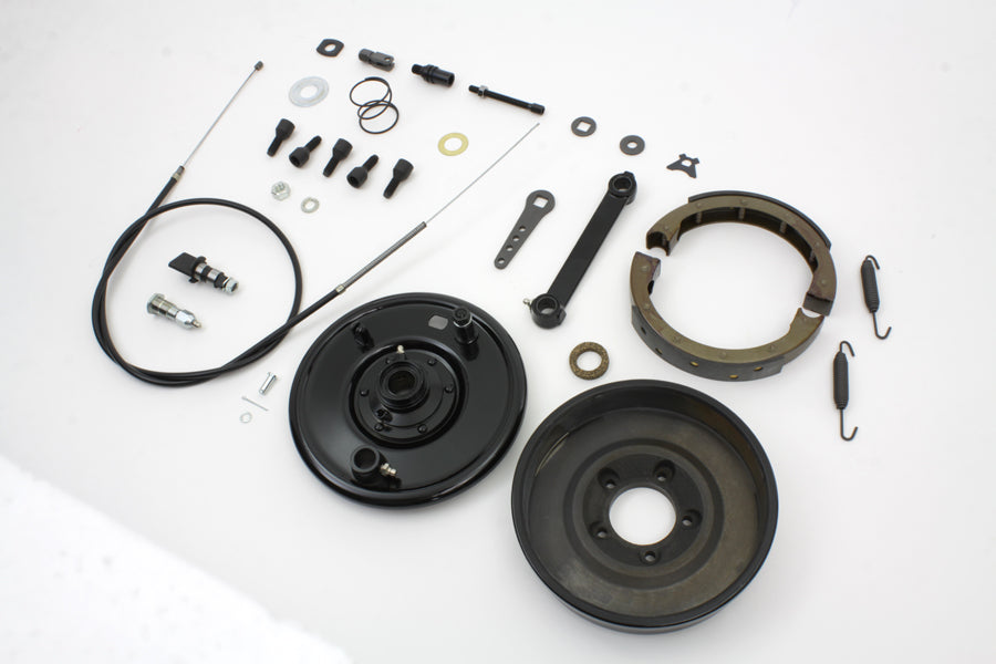 Spring Fork Front Brake Kit Black 1936 / 1948 UL 1936 / 1940 EL 1941 / 1948 FL