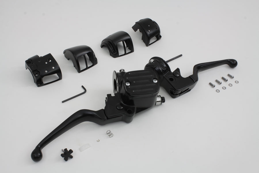 Handlebar Control Kit Black 2007 / 2011 FXST 2007 / 2011 FLST 2007 / 2011 FXD 2007 / 2011 FXDWG