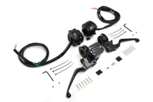 Load image into Gallery viewer, Handlebar Control Kit Black 1996 / 2006 FXST 1996 / 2006 FLST 1996 / 2006 FXD 1996 / 2003 XL