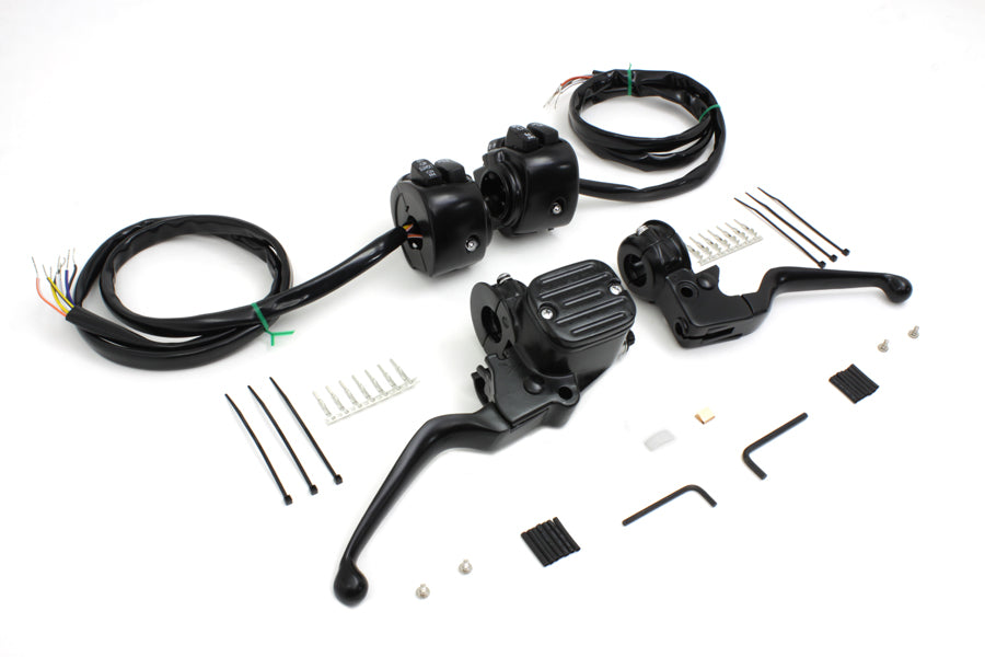 Handlebar Control Kit Black 2007 / 2011 FXST 2007 / 2011 FLST
