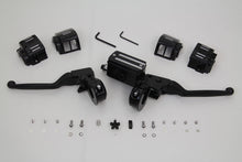 Load image into Gallery viewer, Handlebar Control Kit Black 1984 / 1995 FXST 1986 / 1995 FLST 1984 / 1994 FXR 1991 / 1995 FXD 1984 / 1995 XL
