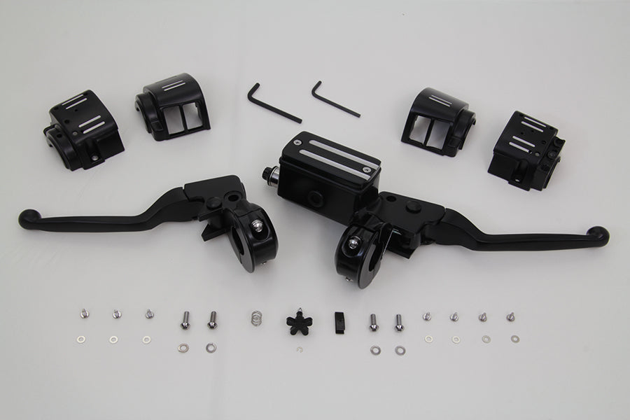Handlebar Control Kit Black 1984 / 1995 FXST 1986 / 1995 FLST 1984 / 1994 FXR 1991 / 1995 FXD 1984 / 1995 XL