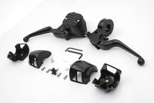 Load image into Gallery viewer, Contour Style Handlebar Control Kit Black 1996 / 2006 FXST 1996 / 2006 FLST 1996 / 2006 FXD 1996 / 2003 XL 1996 / 2006 FXDWG