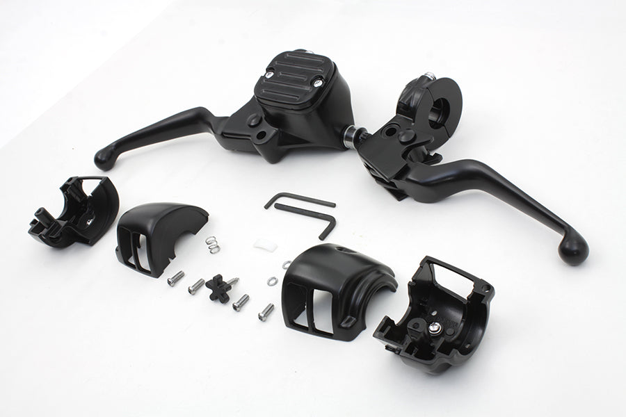Contour Style Handlebar Control Kit Black 1996 / 2006 FXST 1996 / 2006 FLST 1996 / 2006 FXD 1996 / 2003 XL 1996 / 2006 FXDWG