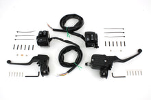 Load image into Gallery viewer, Handlebar Control Kit with Switches Black 1996 / 2006 FXST 1996 / 2003 XL 1996 / 2006 FLST 1996 / 2006 FXD