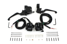 Load image into Gallery viewer, Handlebar Control Kit with Switches Black 1996 / 2006 FXST 1996 / 2003 XL 1996 / 2006 FLST 1996 / 2006 FXD