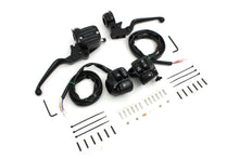 Load image into Gallery viewer, Handlebar Control Kit with Switches Black 1996 / 2006 FXST 1996 / 2003 XL 1996 / 2006 FLST 1996 / 2006 FXD